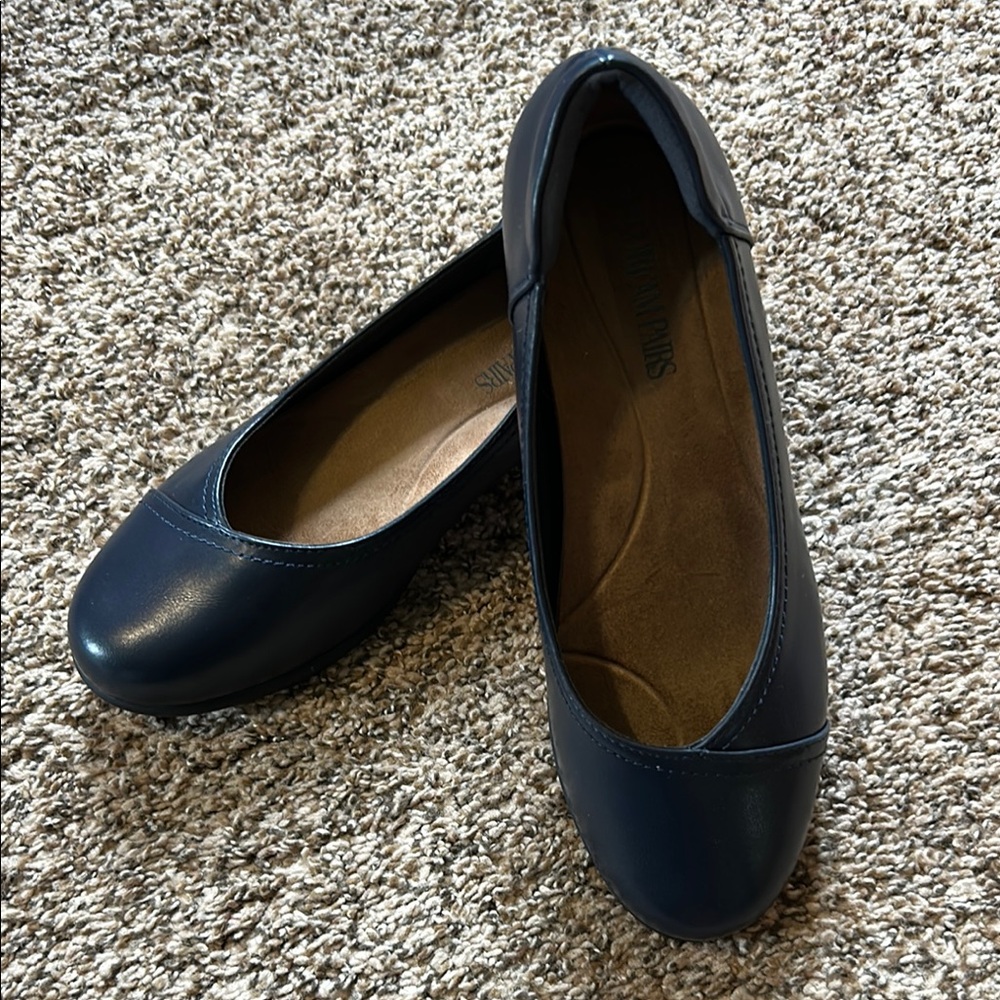 NWOT Dream Pairs Blue Ballet Flats Versatile Comfort